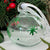 Glass Bauble (Green Stars) Hanging Tree Decoration - Christmas 2024 edition