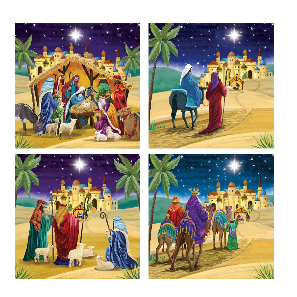 Road to Bethlehem (20 cards, 4 designs)